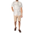 thumbnail image 5 of Farah Marcus Print Shortsleeved Shirt, White, 5 of 6