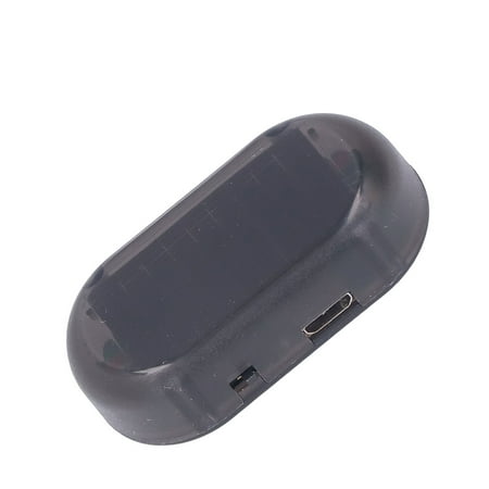 Alarme Solaire Fausse Voiture, Alarme D'Énergie Solaire De Voiture Alarme D'Énergie Solaire Anti Vol Clignotant Lampe Maximis Efficacit