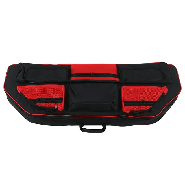 Sac de Tir à l'Arc Composite, Sac Arc Robuste en Nylon Absorbant les Chocs Grande Capacité Réutilisable avec Bandoulière pour la Chasse