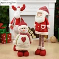 thumbnail image 4 of Decoración navideña para el hogar Papá Noel muñeco de nieve reno adornos de muñeca colgante regalo de Navidad de Año Nuevo Regalos de Navidad para el hogar, 4 of 5
