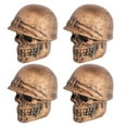 thumbnail image 4 of Tyre Valve Dust Caps, 4PCS Universal Anti Oxidization Valve Stem Cover Decoration Skull Style  For Cars Bikes SUVs Trucks Bronze, 4 of 8