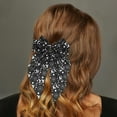 thumbnail image 2 of Unique Bargains 1 Pc Hair Barrettes Halloween Funny Hair Clip for Women Black White, 2 of 5