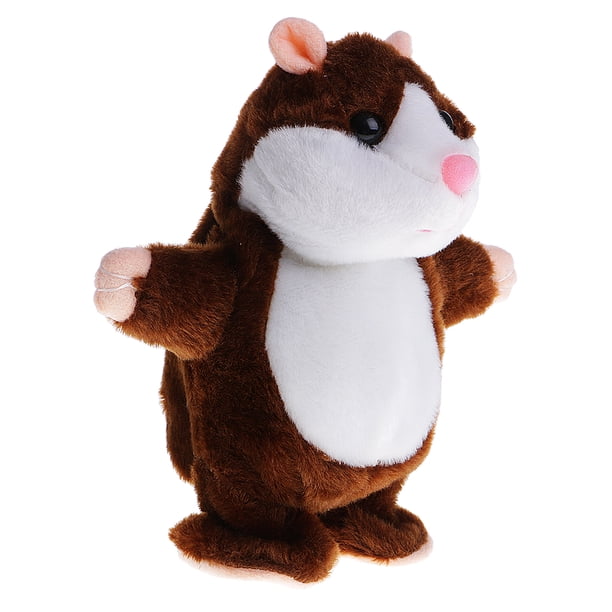 Juguete de Peluche Baoblaze Cabeza Que Habla Imitador Marron Oscuro