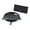 Black, variant on Ab Roller Wheel, Core Slider Ab Workout Sliding Disc 360 Rotating Abdominal Training Tool Waist Strength Trainer with 4 Rollers Knee Pads for Home Gym Training Practice
