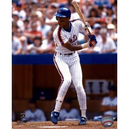 Darryl Strawberry Yankees - Darryl Strawberry - Batting Action Sports Photo