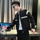 thumbnail image 2 of Chaquetas de carga de corte entallado para hombre, abrigos masculinos de alta calidad, reseñas coreanas, muchas estéticas, entrega rápida, diseñador de lujo, casual, elegante, 2 of 5