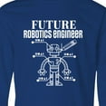 thumbnail image 4 of Inktastic Future Robotics Engineer Robot Long Sleeve Youth T-Shirt, 4 of 5