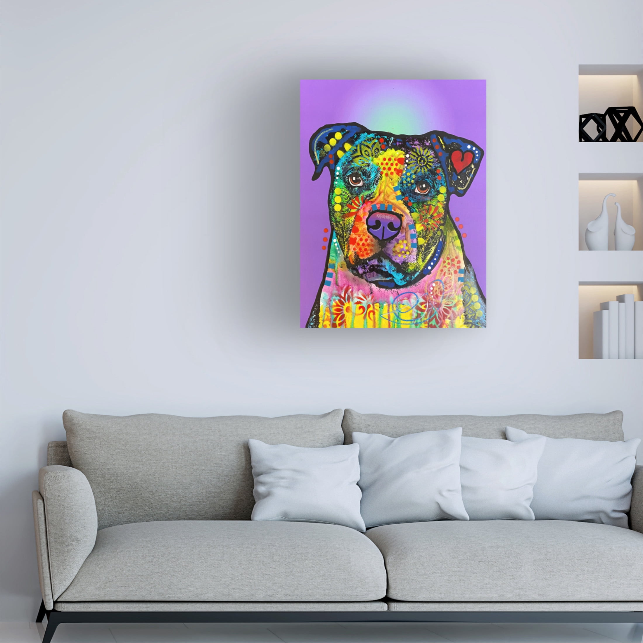 Canvas Wall Art - Dean Russo 'Tested' Wall Art for Living Room, Bedroom, or Office Décor by Trademark Fine Art - 35 x 47 Inches