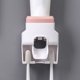thumbnail image 1 of Set Automatic Lazy Toothpaste Dispenser 5 Toothbrush Wall Mount, 1 of 3