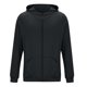 thumbnail image 5 of Blusa de manga larga con capucha para hombre, color liso, informal, holgada, a la moda, elástica, deportiva, con cremallera y bolsillo, blusa de manga larga con capucha, blusa de poliéster para hombre, 5 of 5