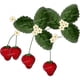 thumbnail image 5 of Three Ratels C0510 Hermosa fresa hermosa fruta PVC cocina pared pegatina decoración muebles baño calcomanías, 5 of 5