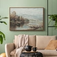 thumbnail image 7 of Vintage Landscape-XXIV By Wexford Home Framed in Walnut Wood Gallery Wrapped Canvas 27 in. x 41 in., 7 of 7