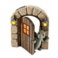 thumbnail image 2 of Puerta Abrazando árbol Jardín Mirilla Caprichosa Escultura de árbol Decoración, Libre, Patios Traseros, Decoración, Novedad Dinosaurio de CUTICAT decoraciones de gnomos, 2 of 8
