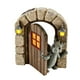 thumbnail image 2 of Dinosaurio afuera de la puerta, arte de patio, caprichoso, escultura de árbol, novedad de jardín, Dinosaurio de puerta abierta, 2 of 9