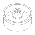thumbnail image 1 of 67800-22380 RAParts Tambour de Frein Compatible avec Tracteurs Compacts Kubota B2150 B8200 B9200, 1 of 4