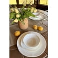 thumbnail image 4 of Plum Blossom Durable White Porcelian Dinnerware Set, 4 of 7