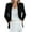 Black, variant on Casual Blazers for Women 2025 Corduroy Long Sleeve Notch Lapel Collar Open Front Business Casual Work Office Jacket