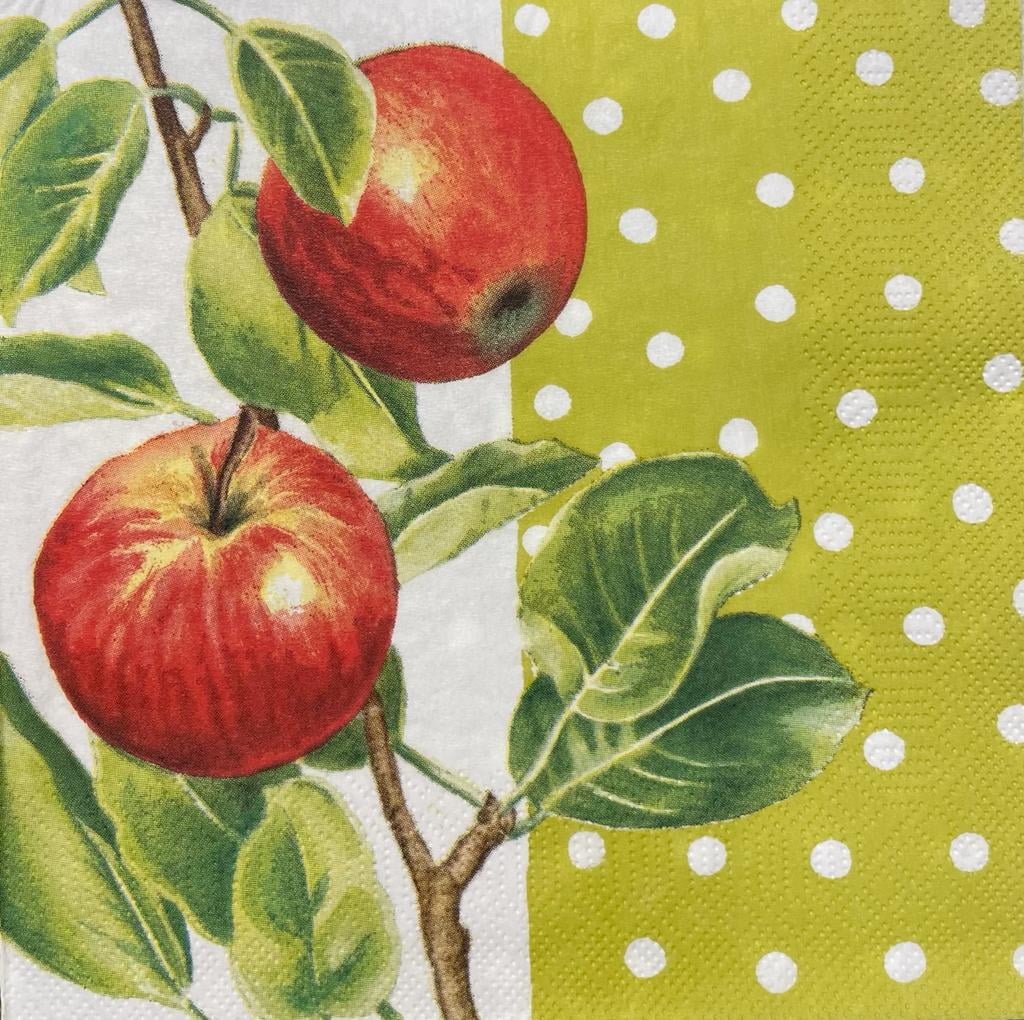 Keep Unique Apples Decoupage Paper Napkins, Luncheon Decorative Apples