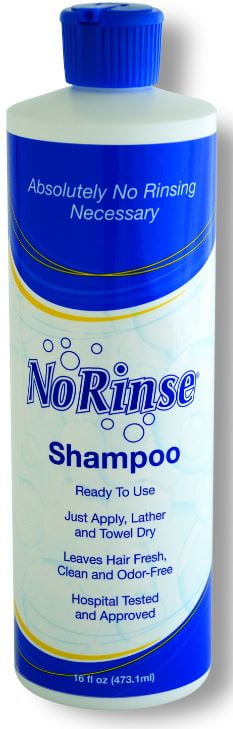 No-Rinse Ready-to-Use Odor Free Shampoo, 16 Fl. Oz