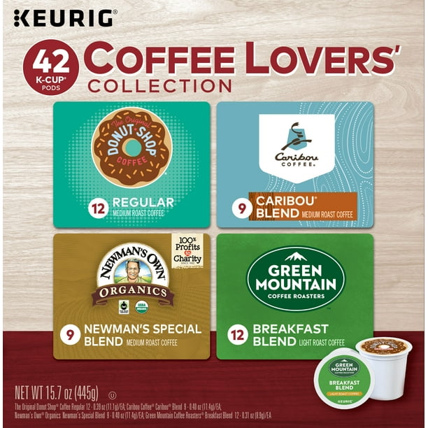 Keurig Coffee Lovers' Collection Variety Pack KCup Pods, 42 Count for