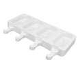 thumbnail image 4 of Molde para hacer helados, 4 cavidades, silicona, molde para barra de hielo, máquina para hacer helados, funcionalidad de alta precisión, 4 of 8