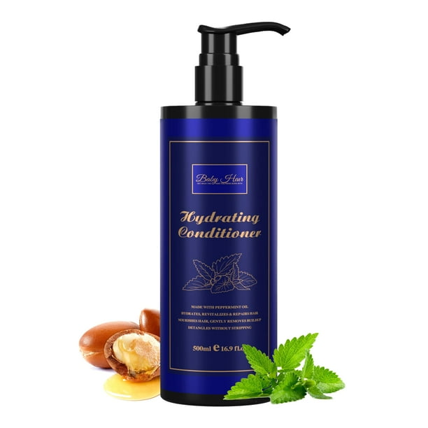 Acondicionador revitalizante hidratante para cabello de bebé, 16,9 oz