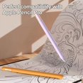 thumbnail image 4 of 2in1 Pencil Case Holder for Apple Pencil Pro Color Matching Soft Silicone Ultra-thin Sleeve Protective Cover for IPad Pencil Pro Grey, 4 of 6