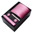thumbnail image 3 of Corbata de seda y poliéster para hombre de 8 cm con elegante caja de regalo -3280680303753 26, 3 of 4