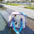 thumbnail image 4 of Bolsas de transporte para mascotas transpirables Transporte duradero con cojín Violeta Zulema Transportín para cachorros Transportín para gatos, 4 of 8