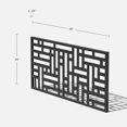 thumbnail image 2 of Outdoor Privacy Screen Series - Panneau d'Écran d'Intimité Bloc (Intimité de 65 %) / Fabriqué en Plastique Durable et Résistant aux Intempéries / Décor Moderne pour Patios, Murs d'Intimité, Clôtures, 2 of 6