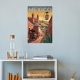 thumbnail image 4 of Nostalgic Zacatecas Retro Travel Poster with Bold Skyline And Old World Atmosphere Canvas Poster, 4 of 8