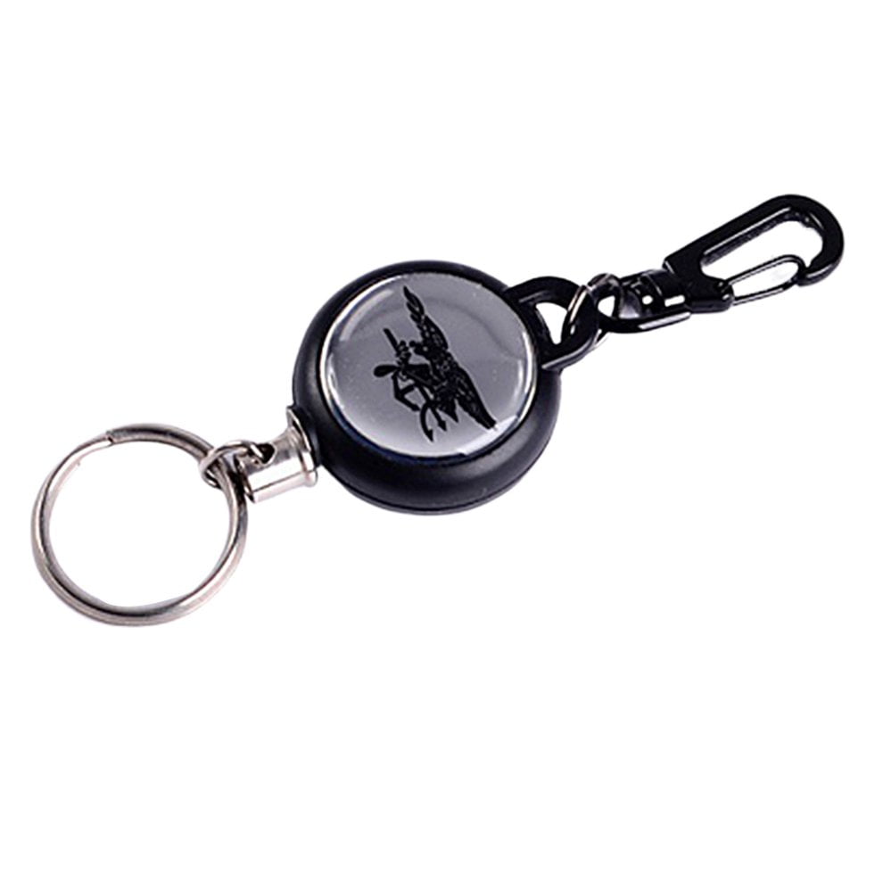 Details about   Telescopic Wire Rope Anti Lost Key Chain Ring Keychain Retractable Mini Portable 