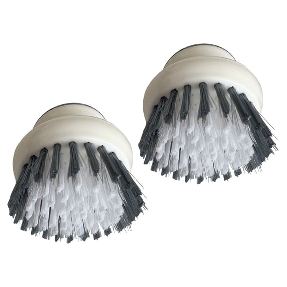 2 Pack Kitchen Dish Washing Brushes with PP Bristles, Effective Non-Stick Oil Removal, Household Cleaning Tools