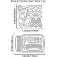 thumbnail image 6 of Butterfly Bee Insect Jar Metal Cutting Dies Ladybug Dragonfly Cut Dies Firefly Moth Die Cuts Insect Jar Cutting Dies Cut Stencils for Card Making Photo Paper Dies Scrapbooking DIY, 6 of 7