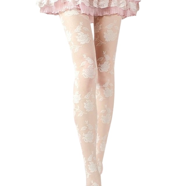 Chaussettes Rose Aguichant Bas-Collants Blancs Chaussettes de Sport