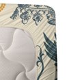 thumbnail image 3 of Ambesonne Medieval Fitted & Top Sheet Set with Shams, Classic Royal Crown Motifs, Multicolor, 3 of 4