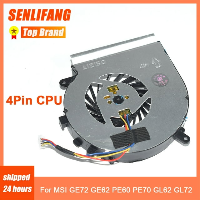 For MSI GE72 GE62 MS-1795 PE60 PE70 GL62 GL72 CPU Cooling Fan PAAD06015SL 3Pin 4Pin DC5V Graphics Fan New 4Pin CPU Fan