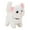 White, variant on Walking Kitty Plush Toy Electric Interactive Cat Stuffed Animal Meowing Tail Wagging Head Nodding Cat Pet Toy Animated Kitten Birthday for Kids Toddlers,6’’