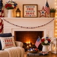 thumbnail image 1 of Patriotic Bead Garland With Ball And Star Ornaments 4th Of July Decoration, 1 of 6