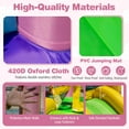 thumbnail image 6 of Costway Inflatable Bounce House Bouncy Castle with Slide & Basketball Rim 520W Blower, 6 of 9
