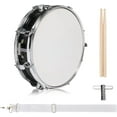thumbnail image 7 of SSyao 13" x 3.5" Snare Drum Kit, Snare Drum Set for Kids Students with Premium Material, Excellent Sound, Classic Appearance (Tiger Stripe), 7 of 7