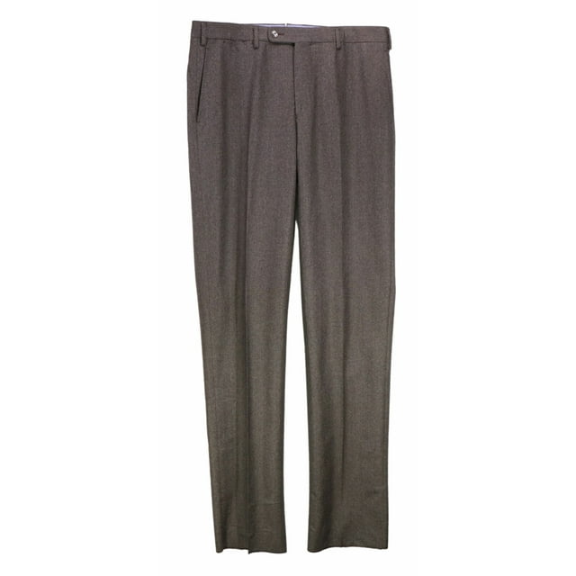 Vigano Pantalon Habillé en Laine Brun 1959 Collection pour Homme - 36