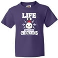 thumbnail image 3 of Inktastic Life is Better with Chickens Youth T-Shirt, 3 of 5