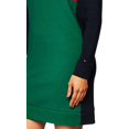 thumbnail image 3 of Calvin Klein Womens Colorblock Hooded Sweatshirt Dress, 3 of 4