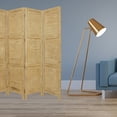thumbnail image 3 of 1" x 76" x 84" Yellow Wood Screen, 3 of 3