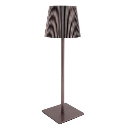 Cordless LED Desk Lamp With 3600mAh Battery Touch Control Adjustable Brightness Modern Minimalist Design