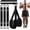 Black, variant on Two Foots Pull Up Assistance Bands, Heavy Duty Resistance Band for Pull Up Bar, Adjustable Weight/Size with Fabric Feet/Knee Rest, Bands for Pull Up Assist for Strength Training, Pull U
