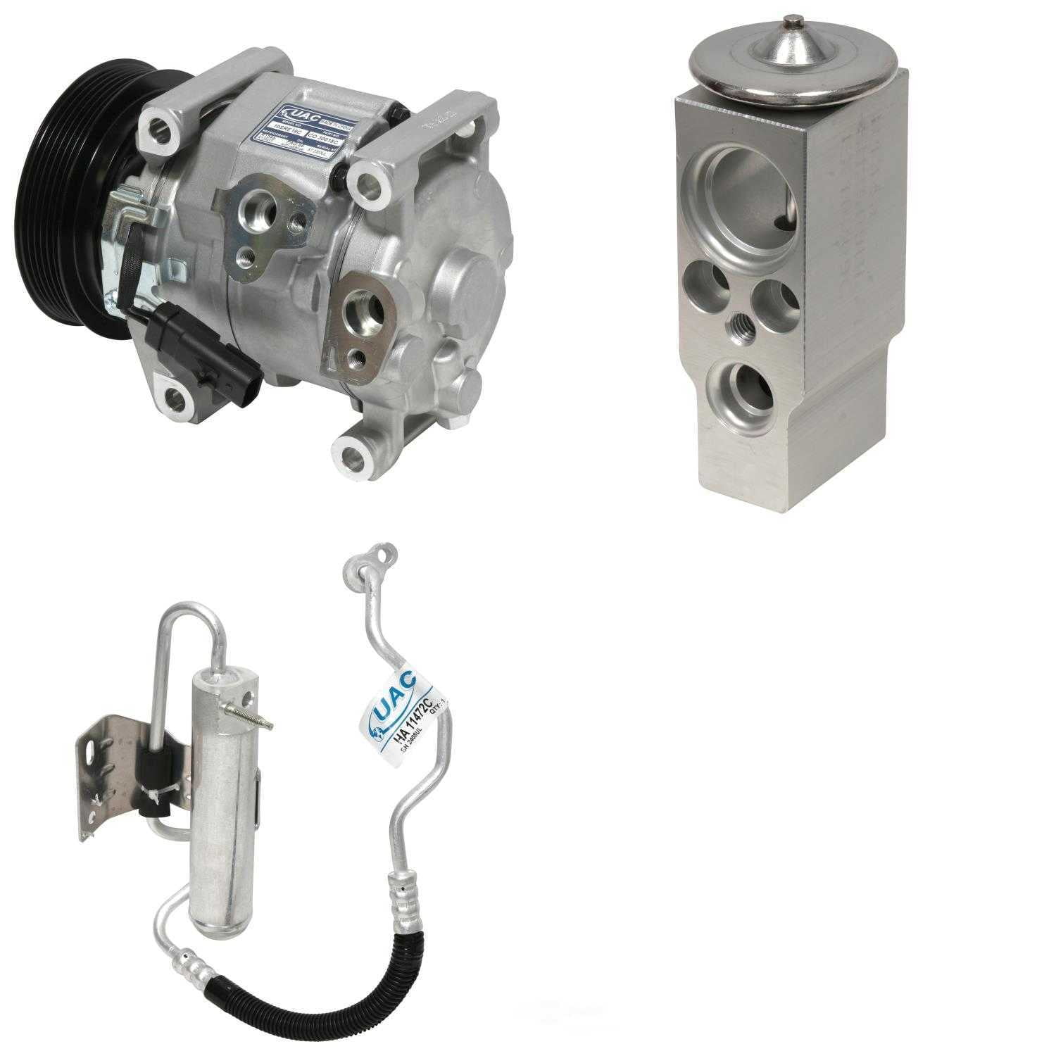 UAC CK 6208 Short Compressor Replacement Kit