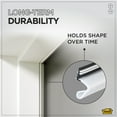 thumbnail image 5 of M-D Building Products 91890 84 in. White Premium Rubber PLATINUM™ Top and Sides Door Seal for Doors with Kerf/Channel, 5 of 11