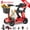 Red, variant on Paiseec Mobility Scooter for Adult, 25 Miles Endurance Lightweight Mobility Scooter, Folding Mobility Scooter for Adult, Powered Mobility Scooter All Terrain Motorized Scooter Collapsible